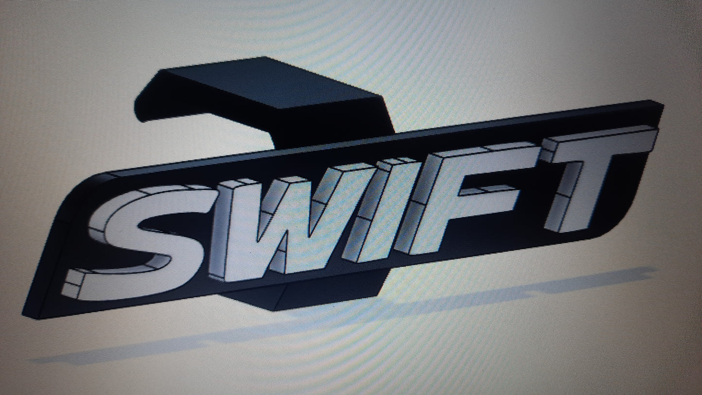 Suzuki Swift GLX Front Grille Badge