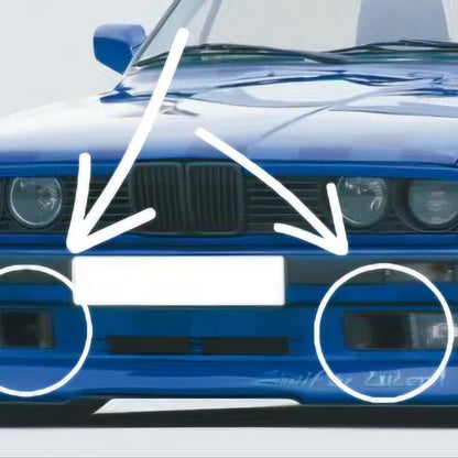 BMW E30 Air Ducts – fitment detail