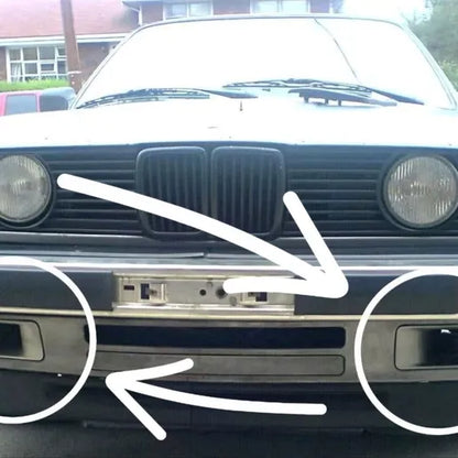 BMW E30 Air Ducts – top view