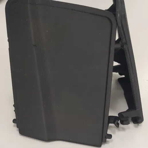 BMW E46 Convertible rear trim rod cover, side view