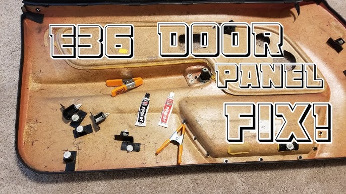 E36 Sedan Front Door Clip holder replacement