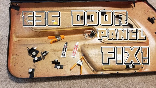 E36 Sedan Front Door Clip holder replacement