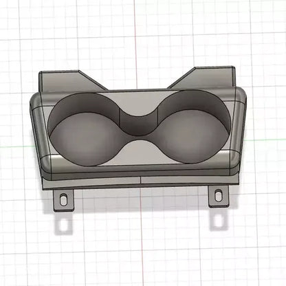 Audi A3 8P Cupholder – angled view