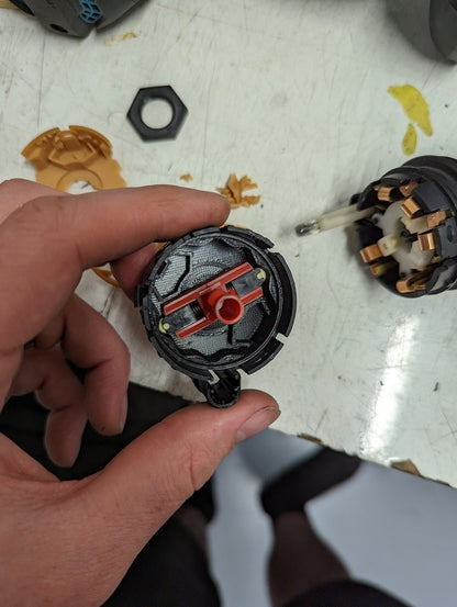 BMW E36 Headlight Switch Repair – angled view