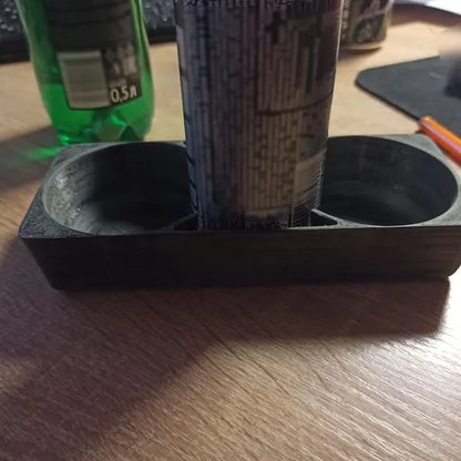 BMW E46 Cupholder – angled view