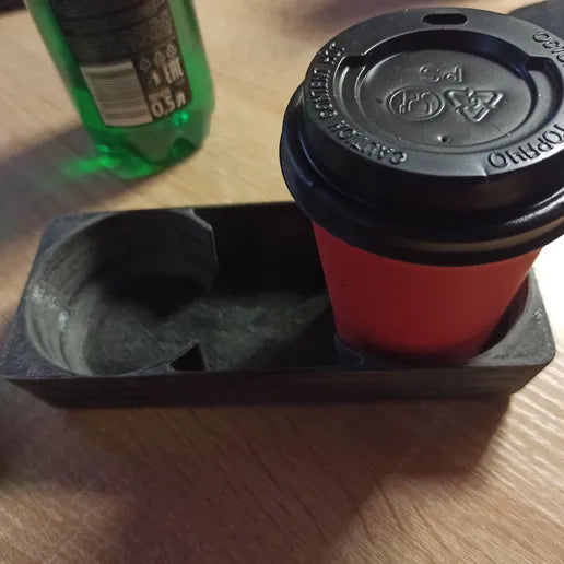 BMW E46 Cupholder – side view