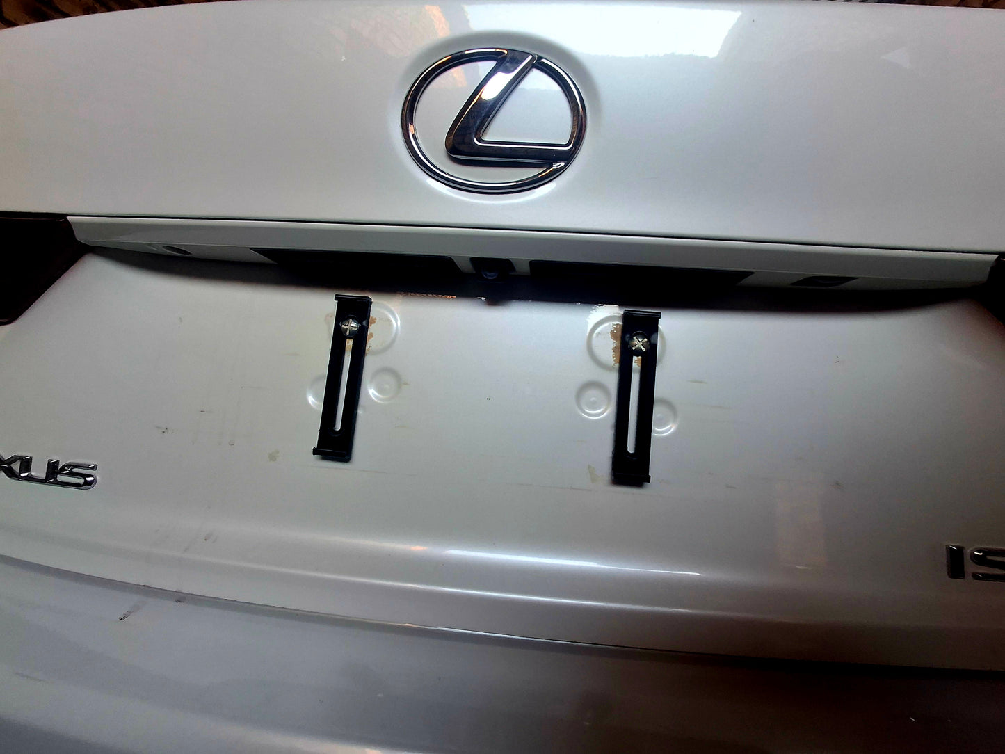 Removable License Plate Bracket