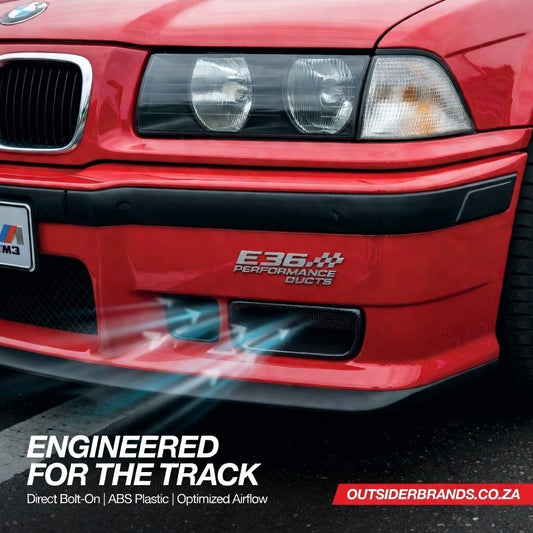 BMW E36 Brake Air Ducts